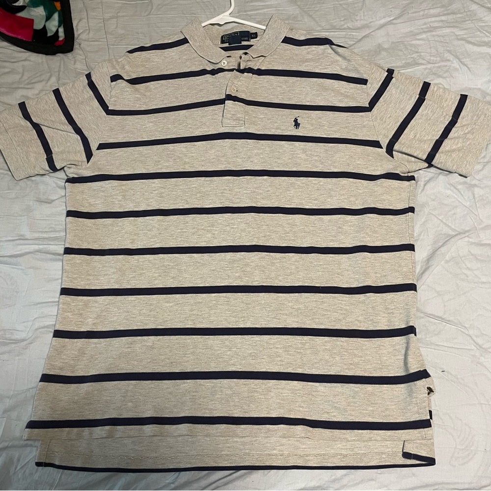 Ralph Lauren Polo Striped Golf Shirt XL